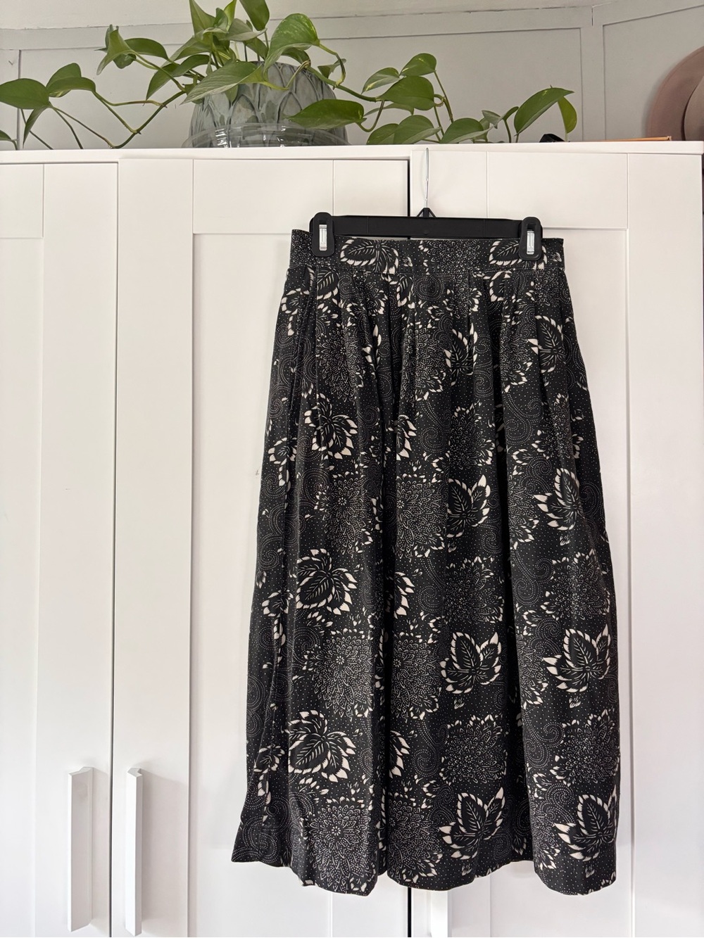 Vintage Ralph Lauren Midi Skirt - Women's Pleated Skirt